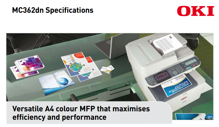 Máy in OKi MC362dn có phải máy copy màu chuyên nghiệp ?